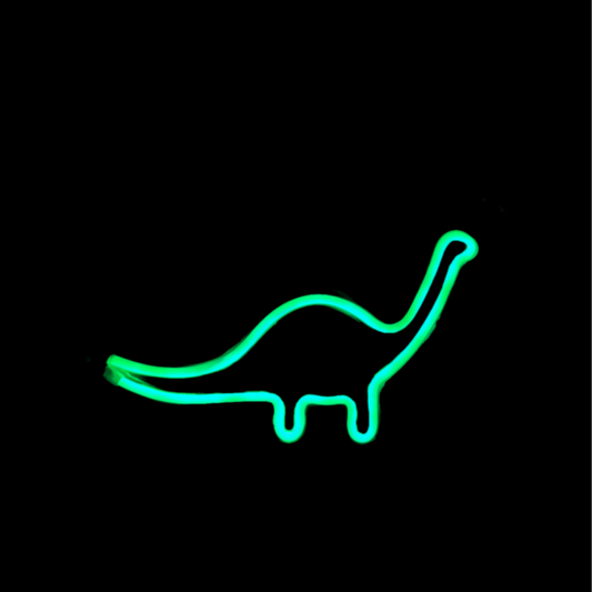 Brontosaurus Neon Light